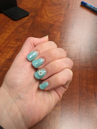 Customer photo review of Don't Worry, Be Happy Dip Powder Mystery Box