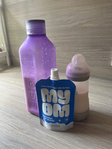 Customer photo review of MYOM Original Oat Drink Blend (4 x 130g - Makes 4 x 1L)