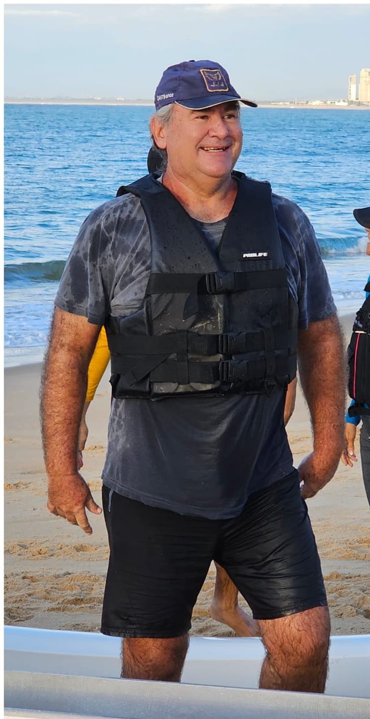 Customer photo review of Colete Flutuador Simetria