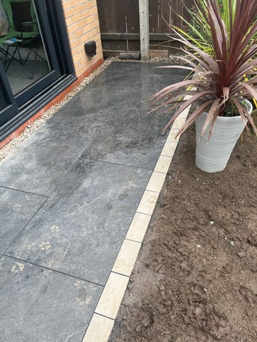 Customer photo review of Castle - Grey Porcelain Setts - 200 x 100 x 20mm