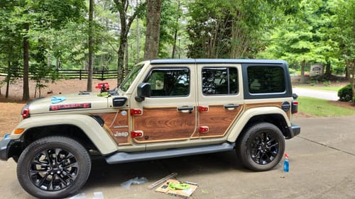 Customer photo review of MEK Removable Trail Armor: JLU