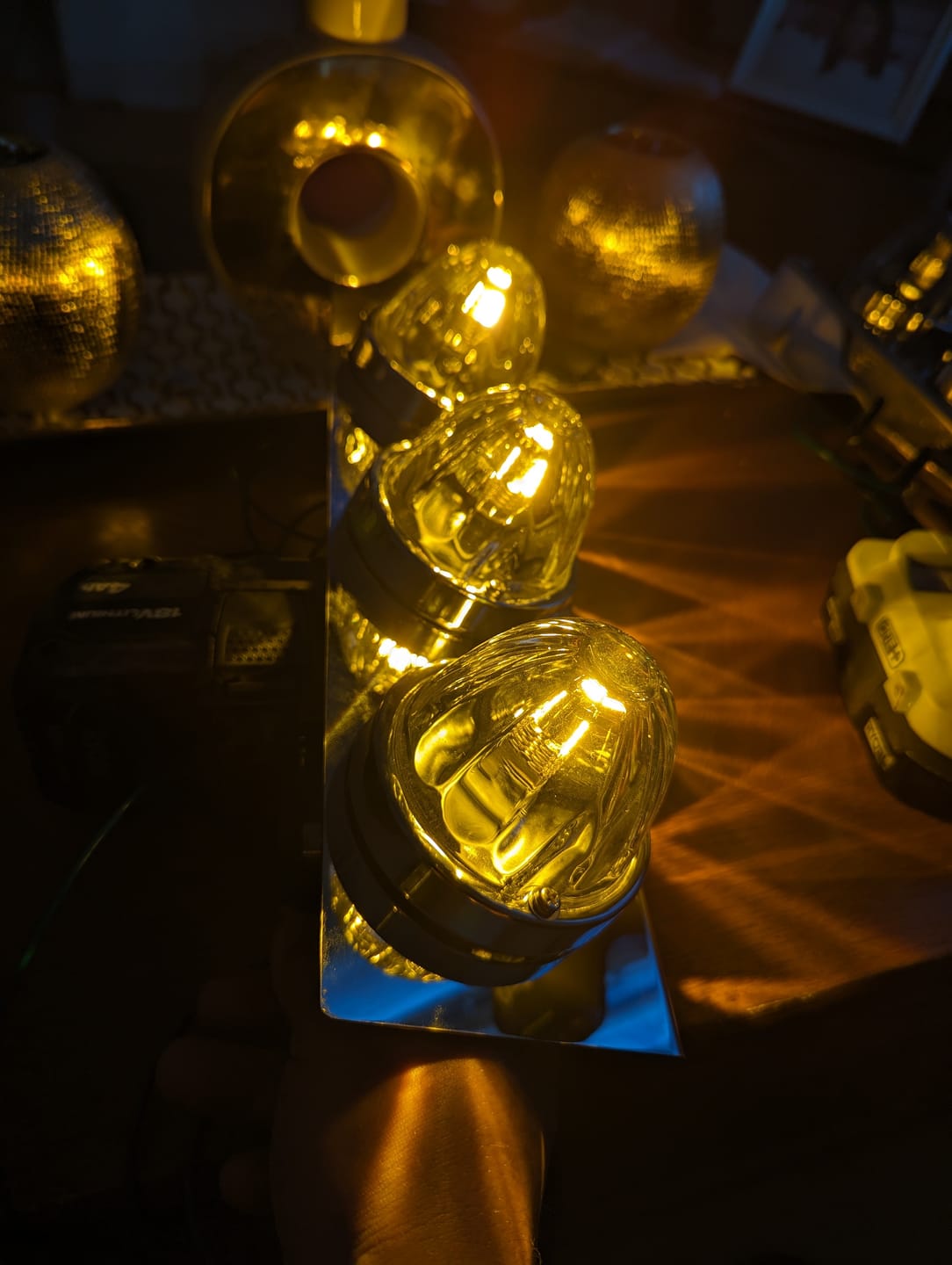 Customer photo review of JML Kustoms Watermelon led bulb for glass lens lights 1157 [two wire style] (choose color)