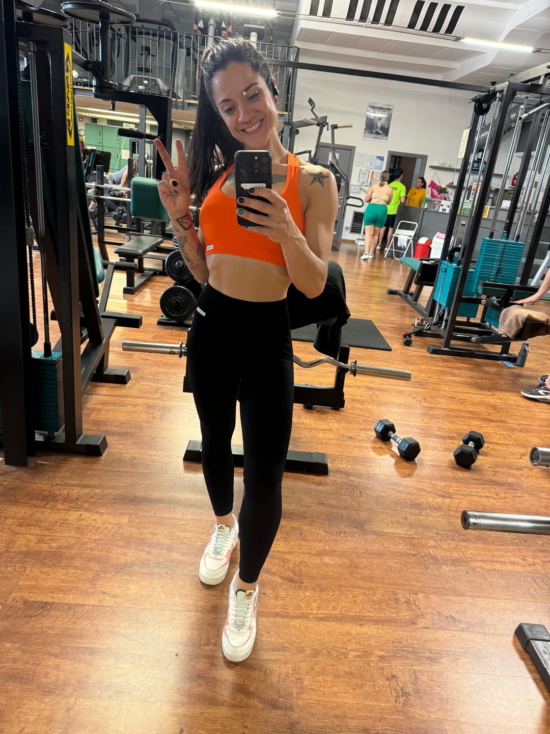 Customer photo review of Leggings Confidence Nero
