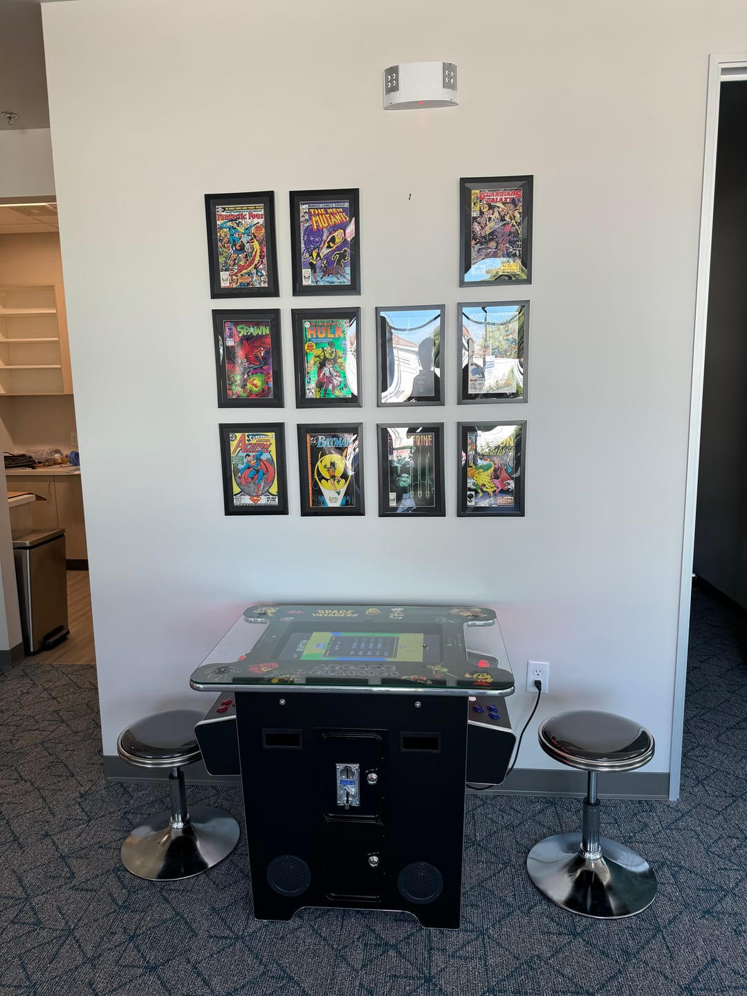 Customer photo review of Commercial Grade 60 games in 1 Arcade Commercial Cocktail Table Machine Retro Multi-cade LED