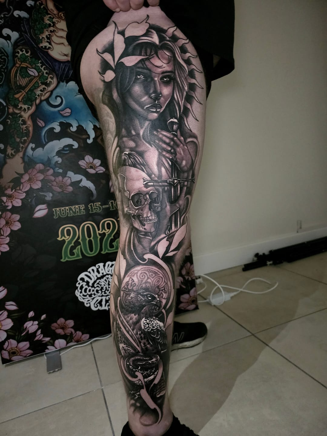 Customer photo review of JCONLY Wireless Tattoo Pen Machine 2.4-4.2MM Strokes 2 Battery Pack | Epoch R3  (Black)