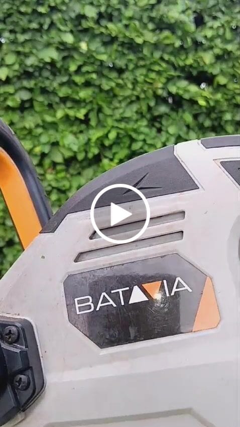 Customer video review of Cordless Hedge Trimmer 18V 560mm