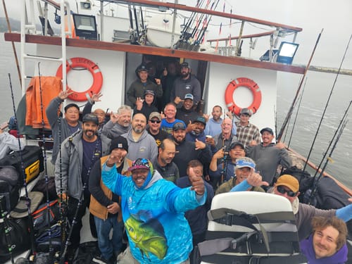 Customer photo review of Mahi mahi (Dorado) Fishing Customize Name blue Water Camo UV protection UPF 30+ long sleeves fishing shirt for men NPQ11