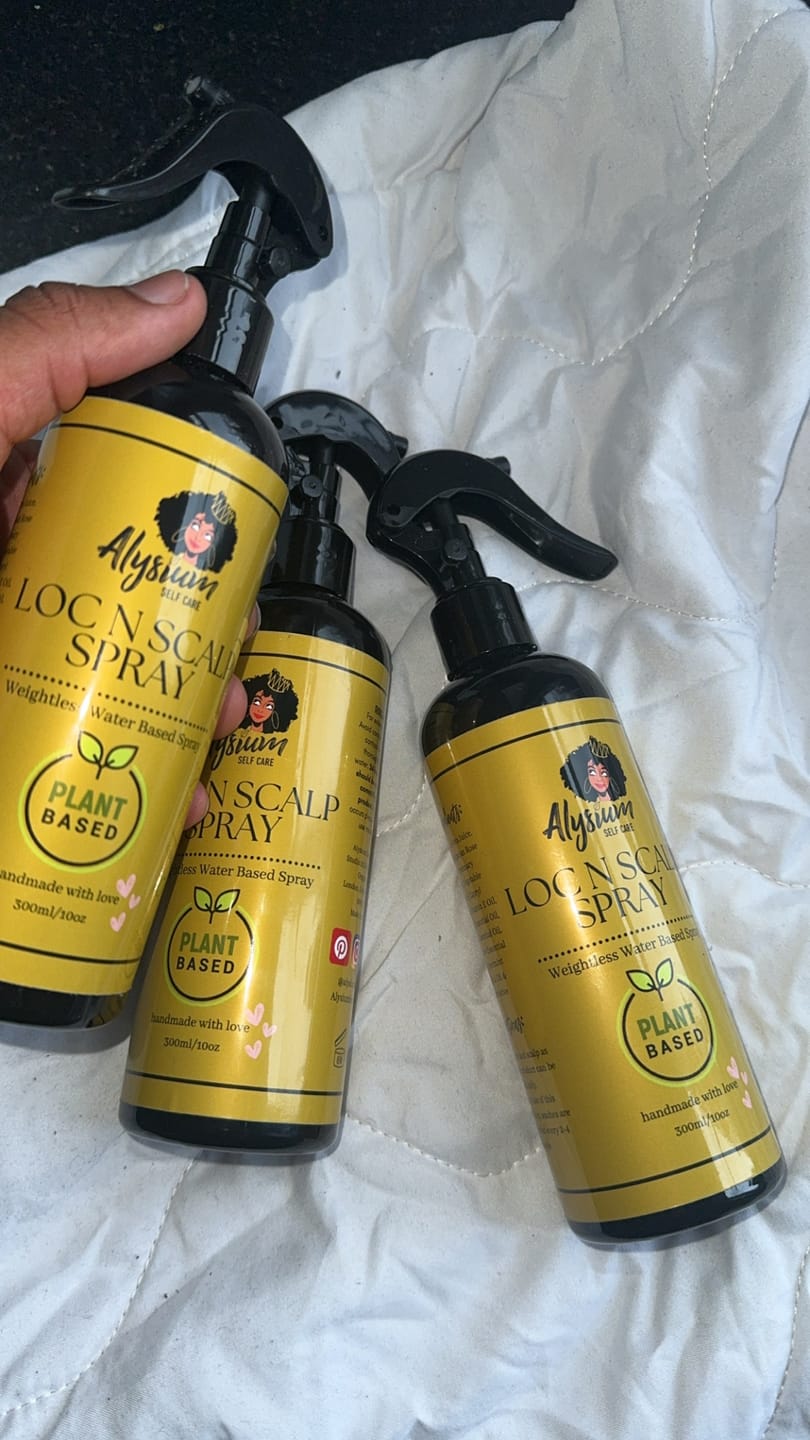 Customer photo review of Plant Based Loc & Scalp spray