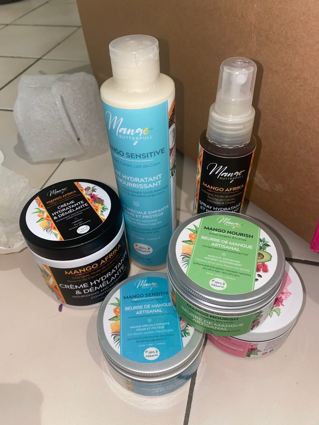 Customer photo review of Beurre de mangue artisanal NOURISH
