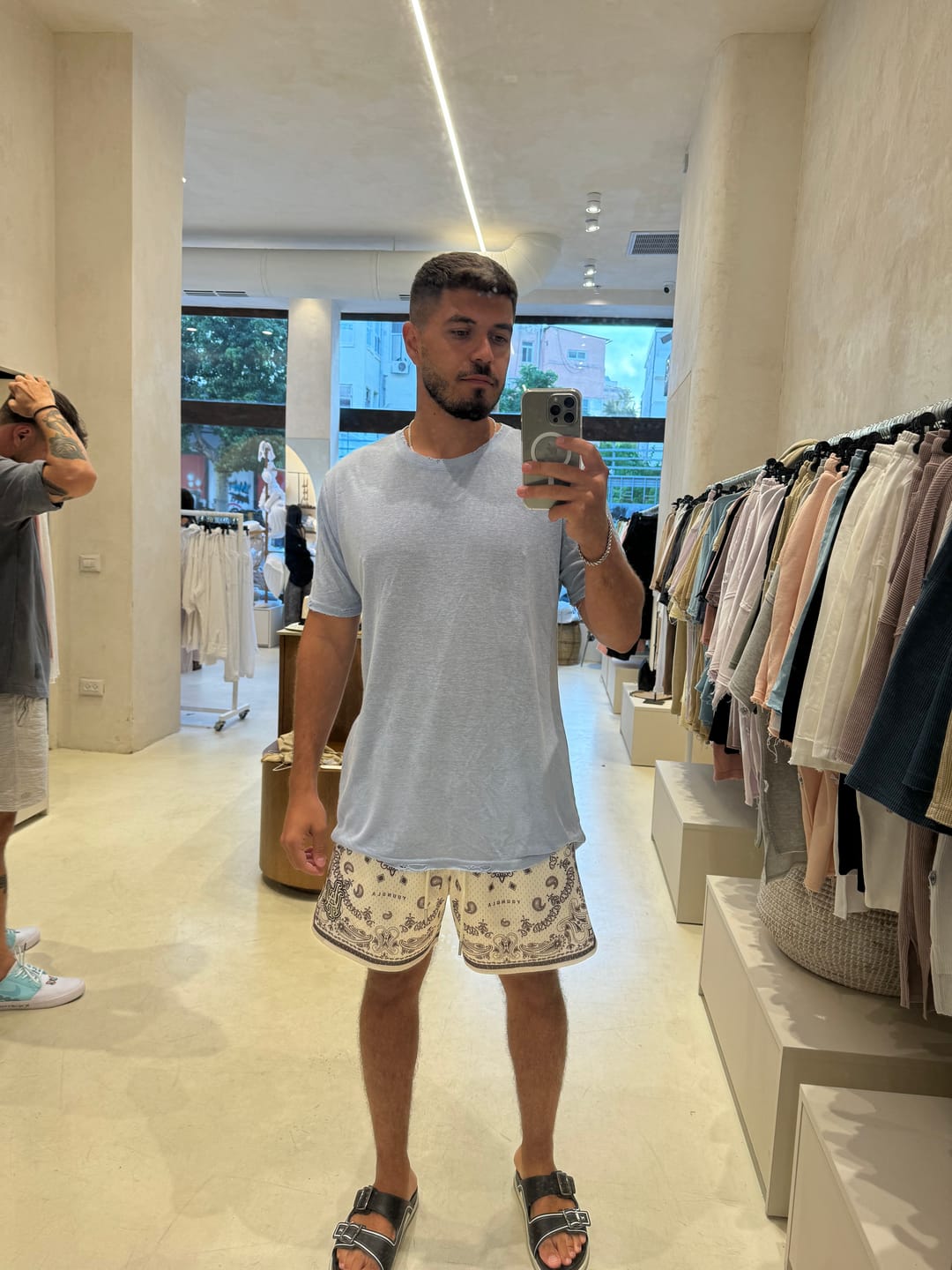 Customer photo review of 132 Infamous Bandana Shorts