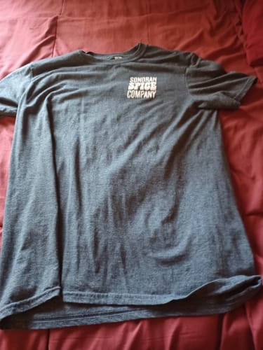 Customer photo review of Sonoran Spice Pepper T-Shirt