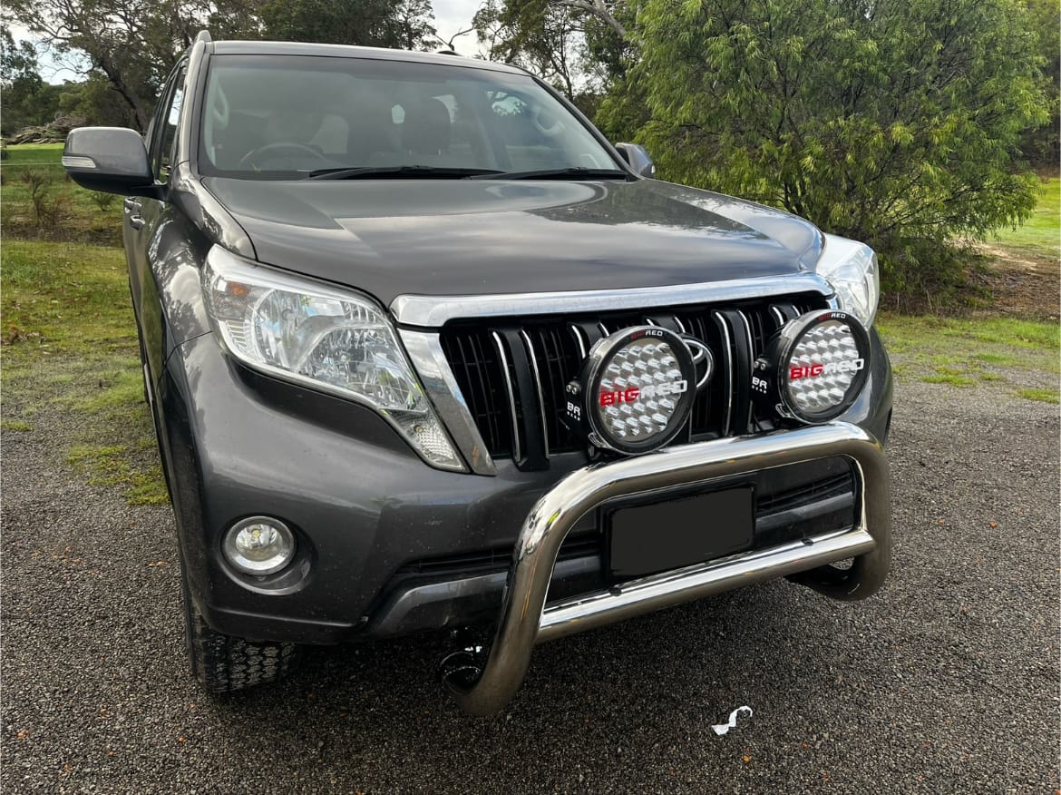 Customer photo review of 9 Inch BRG Driving Light Starter Kit (PAIR W/HARNESS)