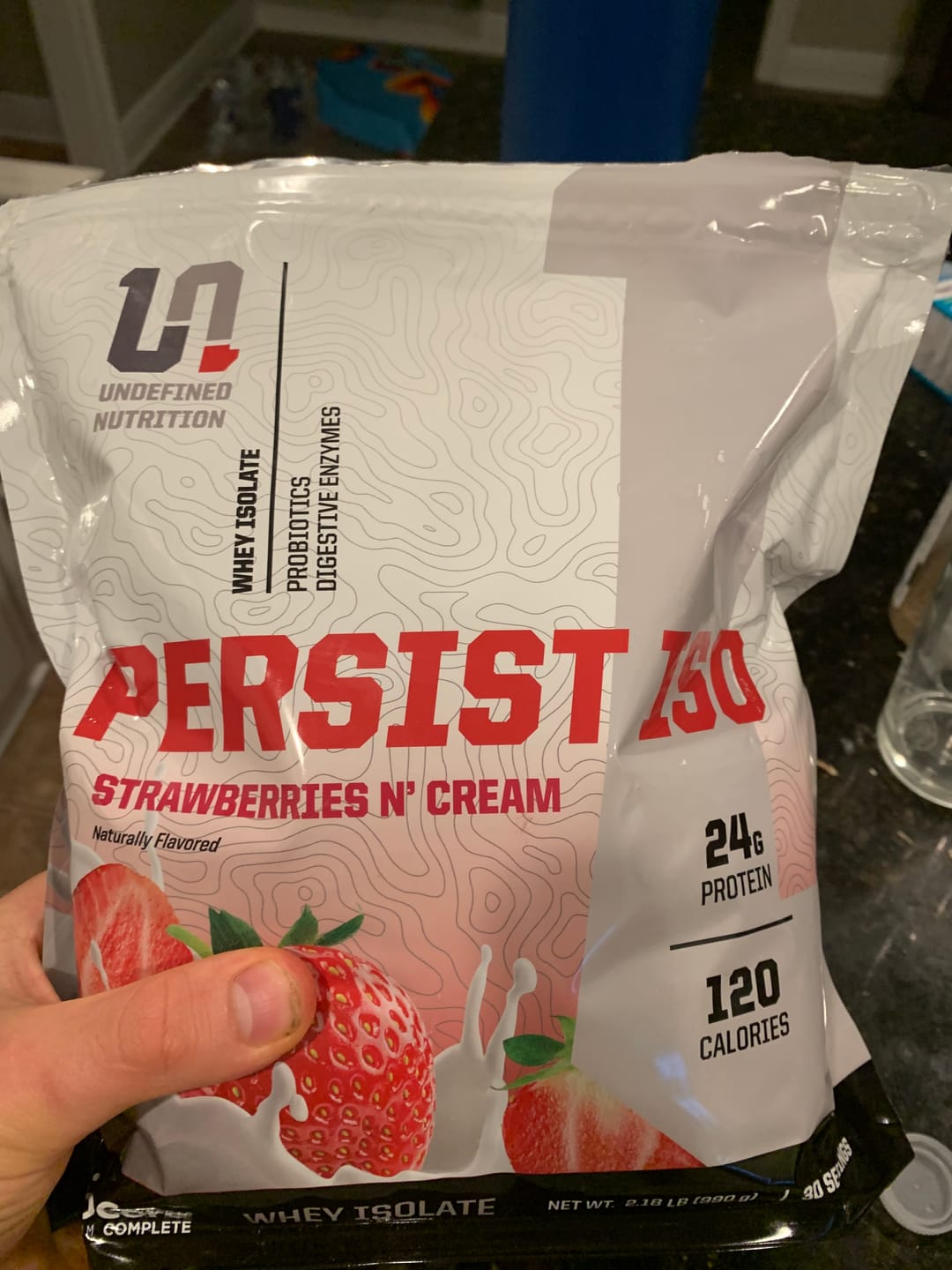 Customer photo review of PERSIST | WHEY PROTEIN ISOLATE