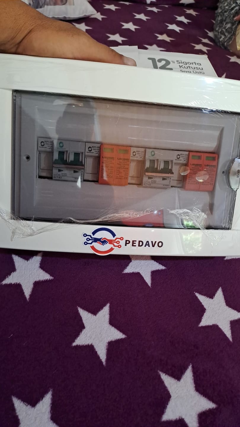 Customer photo review of Tablou sigurante pentru kiturile fotovoltaice 25A 500V cu doua stringuri
