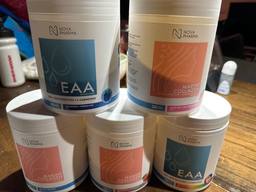 Stephanie M. review of Nova Pharma - Collagène Marin + Acide Hyaluronique 390g image 1 out of 1