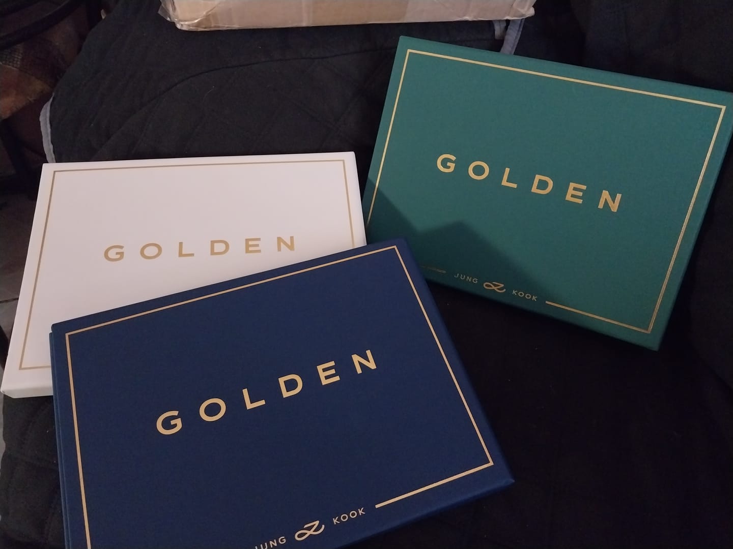 Customer photo review of BTS JUNGKOOK - GOLDEN 1ST SOLO ALBUM NO P.O.B VER.