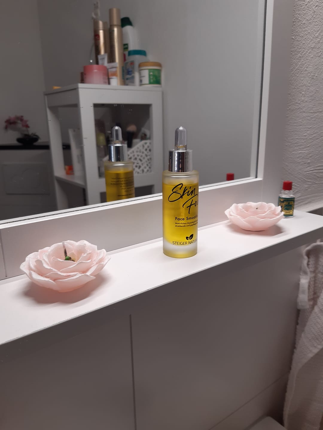Customer photo review of Natürliches Gesichtsöl - Face Smoothie