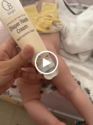 Customer video review of שלישיית קרם החתלה- קרם תפרחת חיתולים