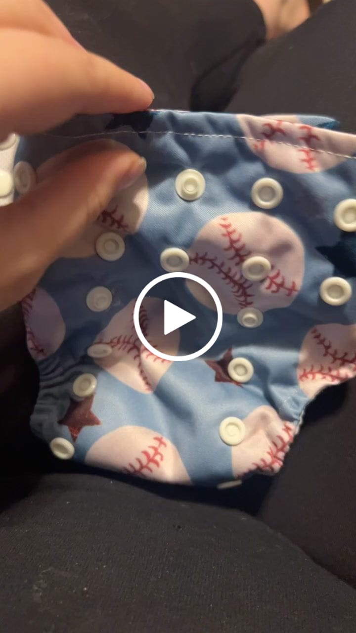 Customer video review of Tiny Tushies Newborn AIO Cloth Diaper