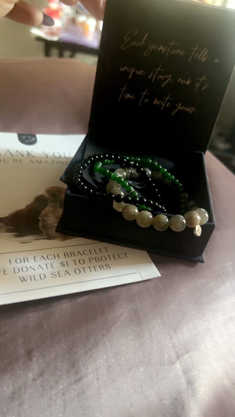 Customer photo review of Labradorite Bracelet