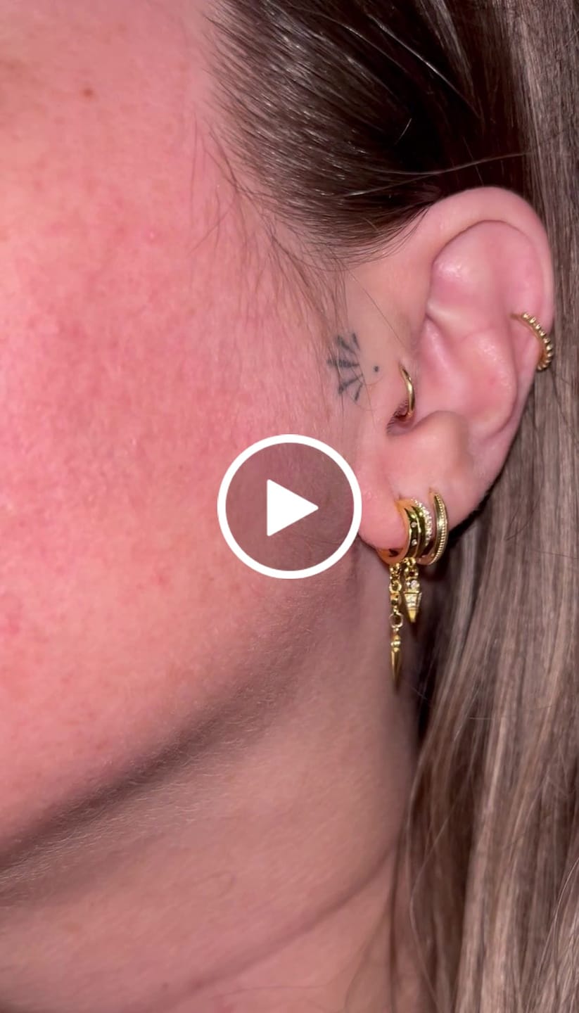 Customer video review of Sienna Illusion Earrings