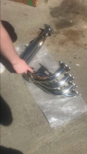 Customer photo review of D15 D16 Exhaust Manifold Header for 88-00 Civic EJ EG EH EK