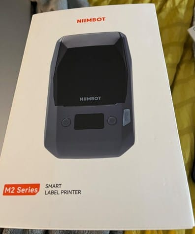 Customer photo review of 2024 NEW RELEASE! M2 2 Inch Thermal Transfer Label Maker - Smart Color Printing with Phones & PC