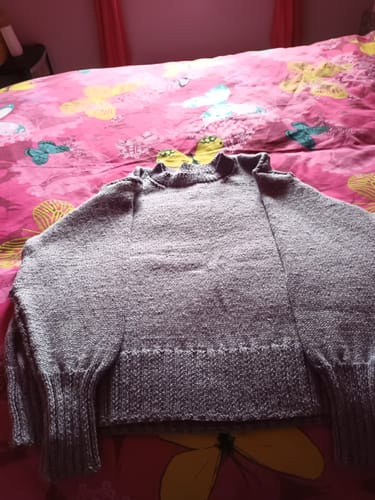 Customer photo review of Ladies Mystery Knitting Box