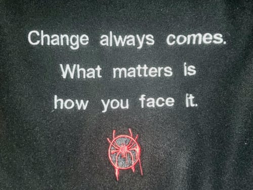 Customer photo review of Embroidery