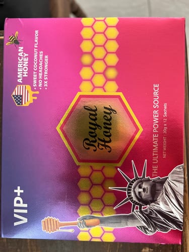 Customer photo review of Royal Honey VIP+ (Sabor Coco)