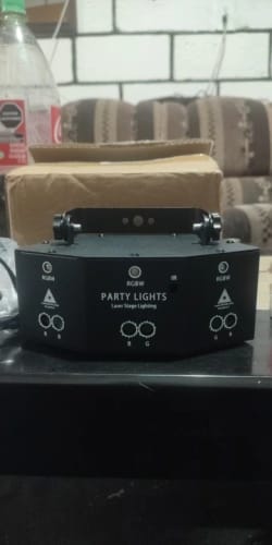 Customer photo review of LITLAMP™ 9-Eye Laser Party Light