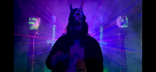 Customer photo review of LITLAMP™ 9-Eye Laser Party Light