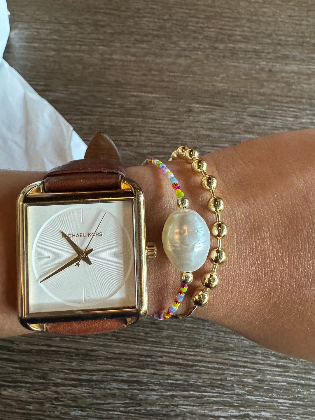 Customer photo review of Frida Pearls Bracelets