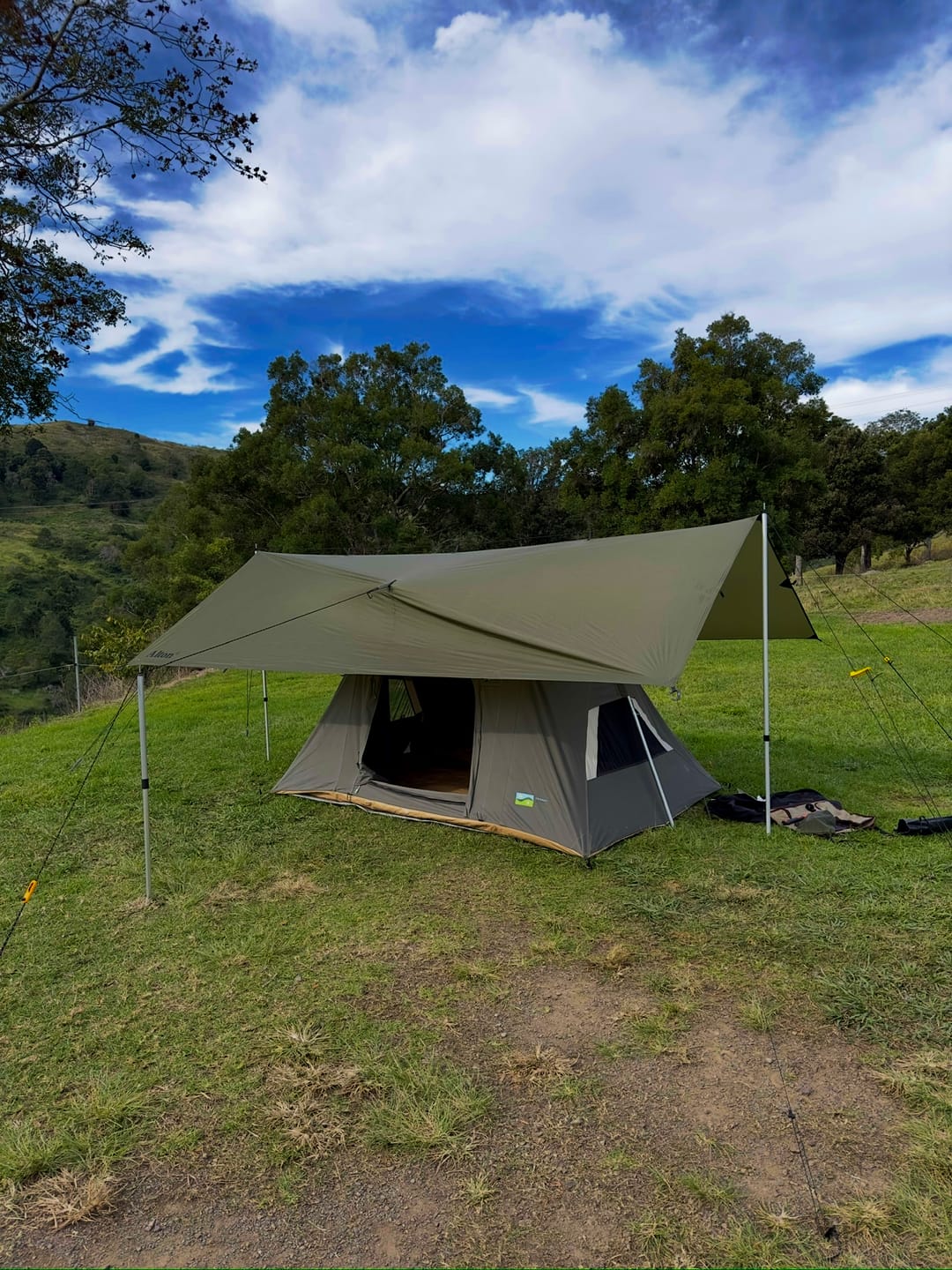 Customer photo review of 3m x 4m Lightweight Tarp