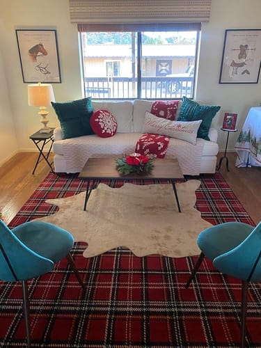 Customer photo review of Flycity Portable Folding Coffee Table With No Assembly Required