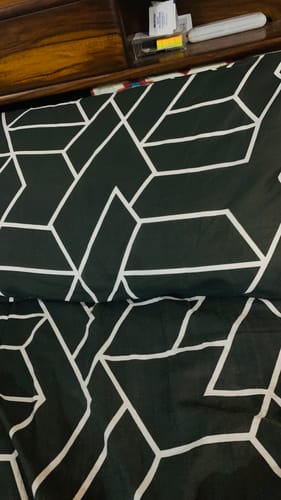 Customer photo review of Hermet-Bed Sheet Set