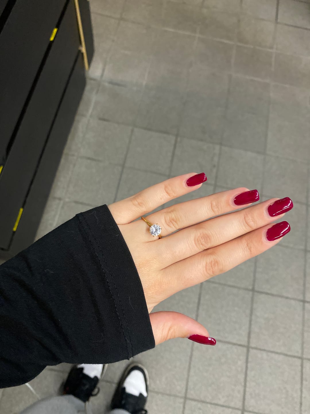 Customer photo review of Verena Ring | 18K vergoldet