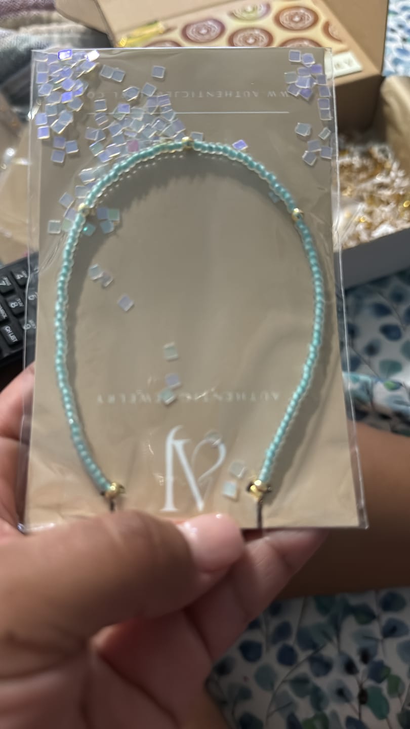 Customer photo review of Anisa Anklets