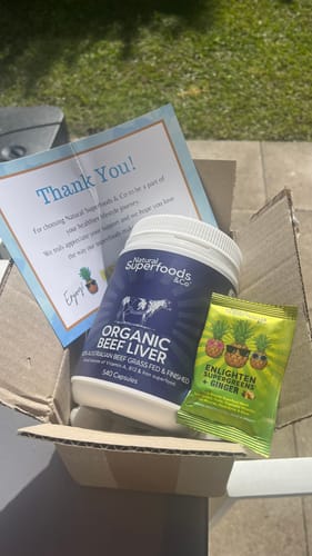 Customer photo review of Organic Beef Liver