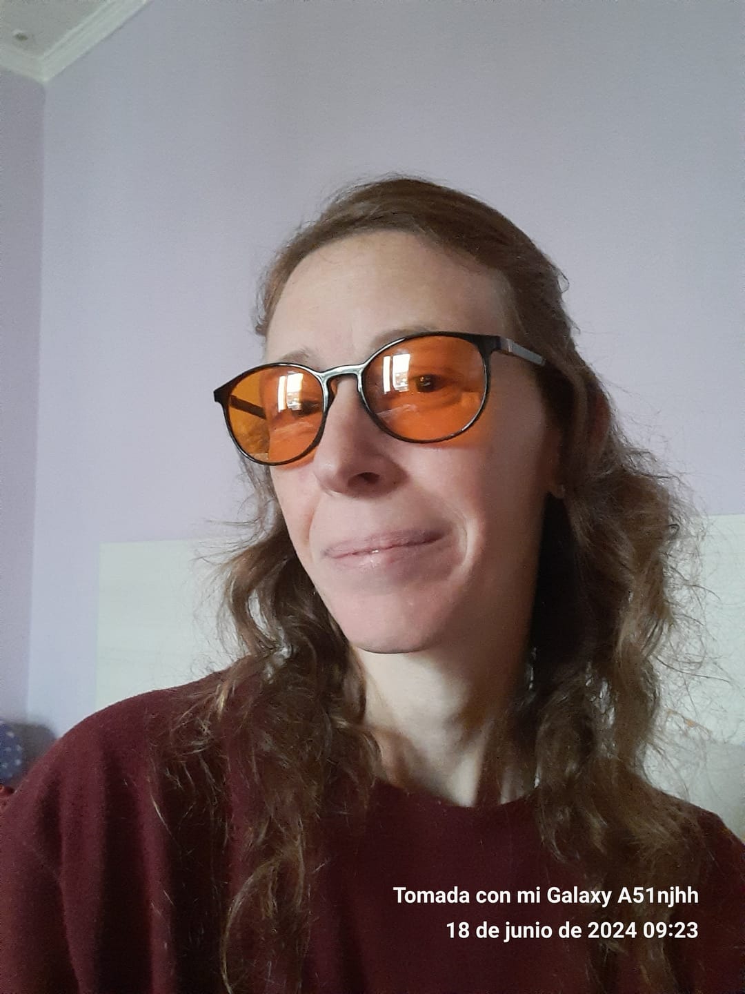 Customer photo review of blue blocker snub 4 527nm