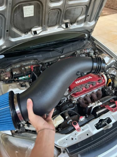 Customer photo review of Induction Whale Penis Intake Kit Honda Civic EG EK DC2 MB6 B16 B18 D16