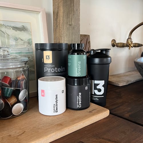 Customer photo review of 100% Plant Protein