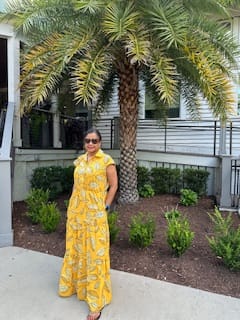 Customer photo review of mandi dress