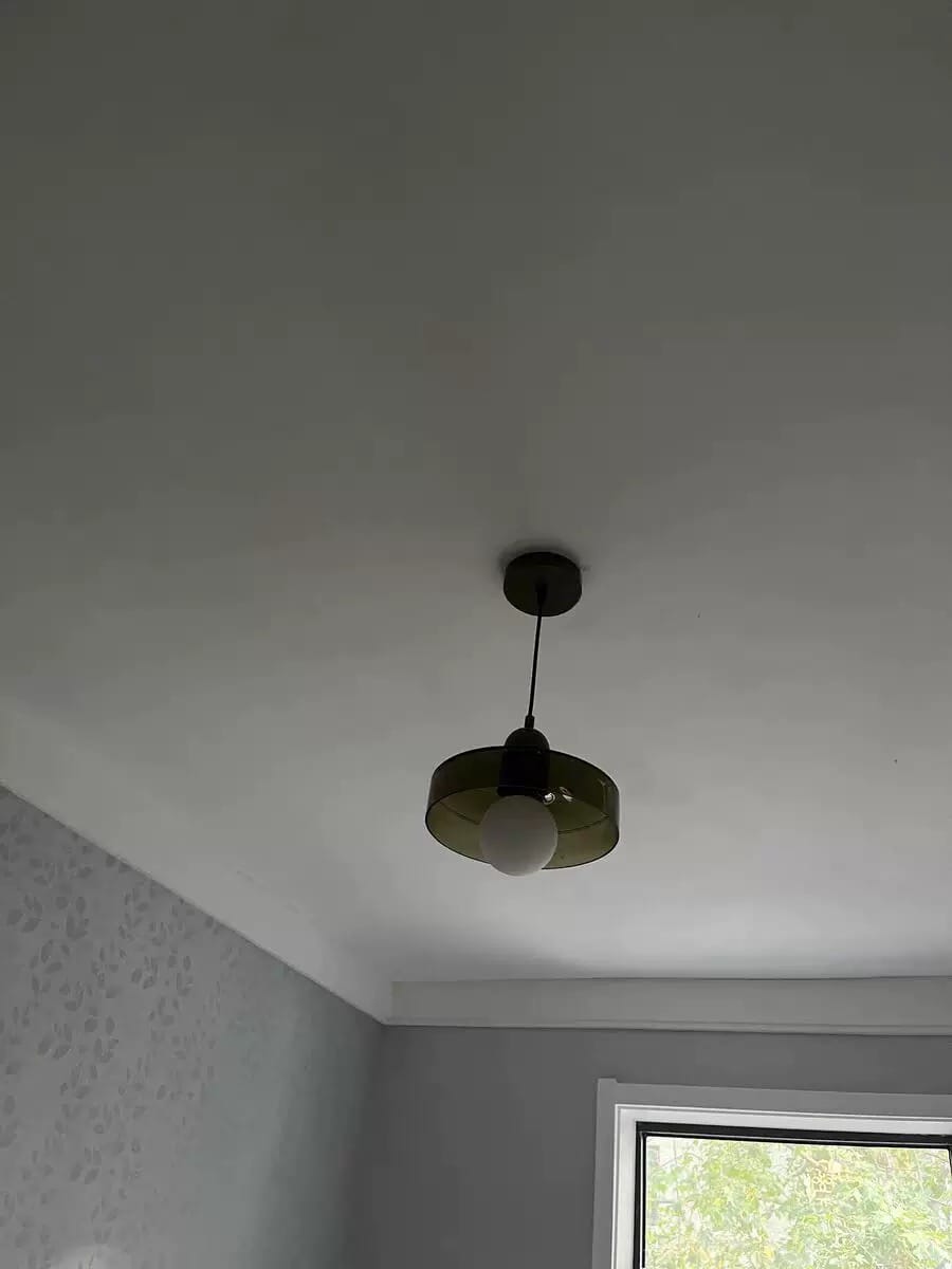 Customer photo review of Luminária Pendente Moderna Nórdica