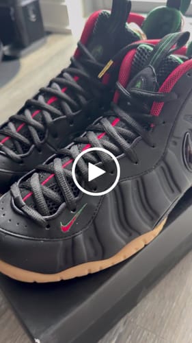 Customer video review of Foamposite Pro 'Gucci'