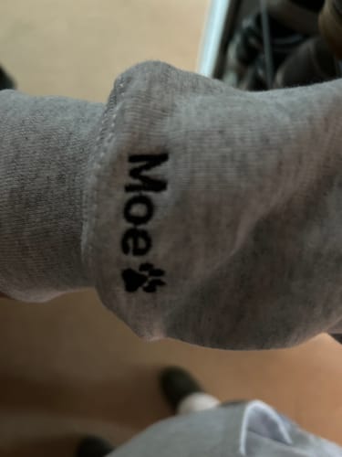 Customer photo review of Personalisierter Lineries® Hoodie