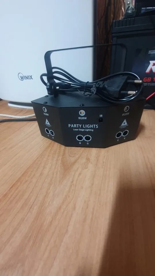 Customer photo review of LITLAMP™ 9-Eye Laser Party Light
