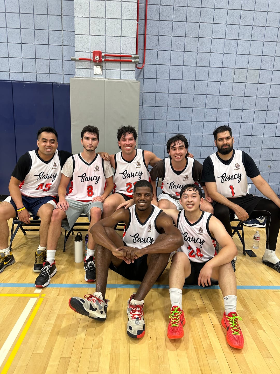 Customer photo review of Custom  Reversible Mesh Basketball Jersey Personalized Double Side Tops