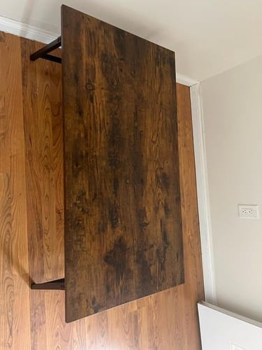 Customer photo review of Flycity Portable Folding Coffee Table With No Assembly Required