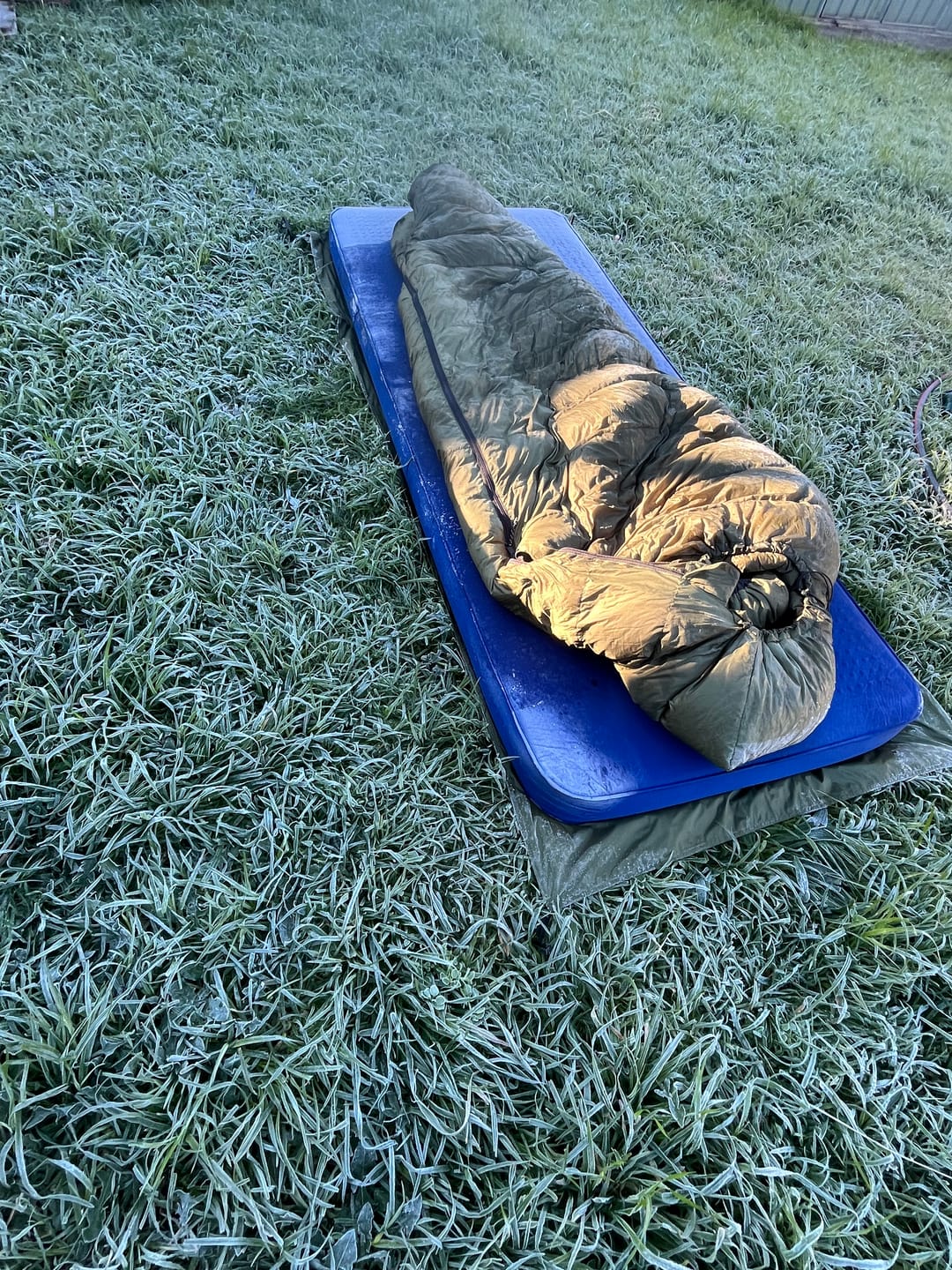 Customer photo review of Ultralight Sleeping Bag